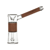 Marley Natural Bubbler Glass & Walnut USA