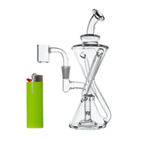 MJ Arsenal Time Turner Mini Dab Rig Next To Lighter USA