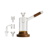 Marley Natural Riggler Glass & Walnut parts view USA