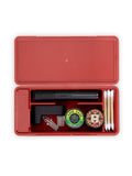 Puffco Pivot Travel Case DayBreak open view filled Shatterizer USA