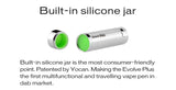 Yocan Evolve Plus wax vaporizer silicone storage compartment for wax