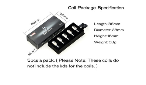 Yocan Evolve Replacement Dual Quartz Coils
