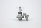 The “S” Pod, Shatterizer’s NEW Ceramic Oil Coil/Cartridge (5 Pack)