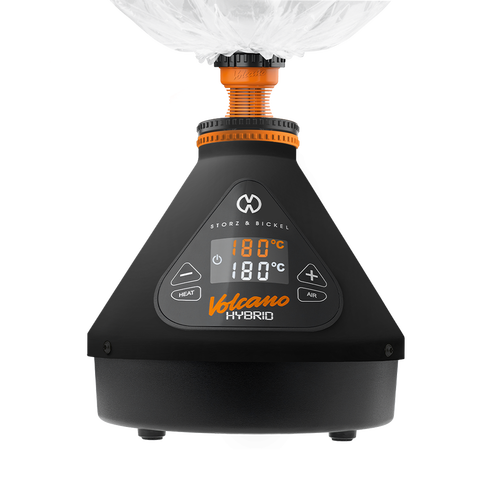 VOLCANO Hybrid ONYX Edition | Vaporisateur Premium Ballon Et Tuyau | Design élégant, Performance Optimale