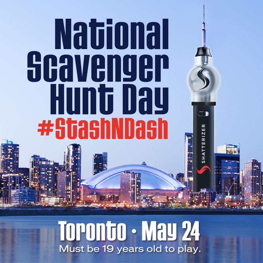 May 24th National Scavenger Hunt Day … #StashNDash 1st Clue!