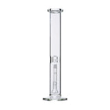 Human Grade 15" Tube Glass Water Pipe Back View USA