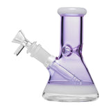 Human Grade 6" Beaker Water Pipe Lavender USA