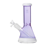 Human Grade 9" Beaker Water Pipe Lavender USA