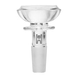 Human Grade Saucer Flower Bowls 10mm Clear USA