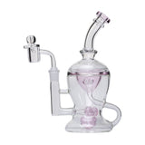 Human Grade The Nuke Glass Rig Pink USA Shatterizer
