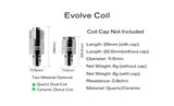 Yocan Evolve Replacement Dual Quartz Coils sale