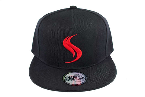 Shatterizer Black Hat with Black Accents, Solid Black Bill