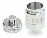 bubbler by shatterizer new quartz triple coil and cap QTC