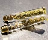 Twisty Glass Blunt packed with herbs